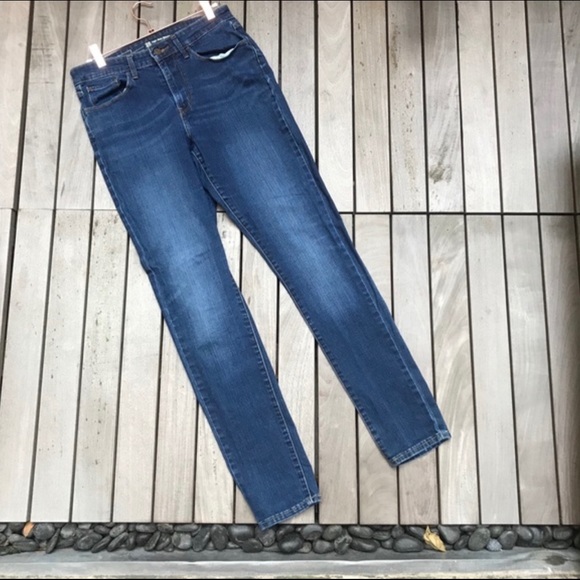 LEVIS Dark Blue High Rise Ankle Skinny Jeans - Picture 2 of 9